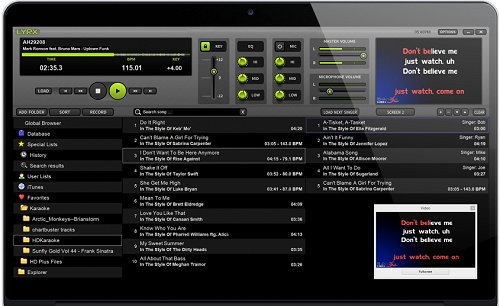 LYRX Karaoke Hosting for Mac Computers